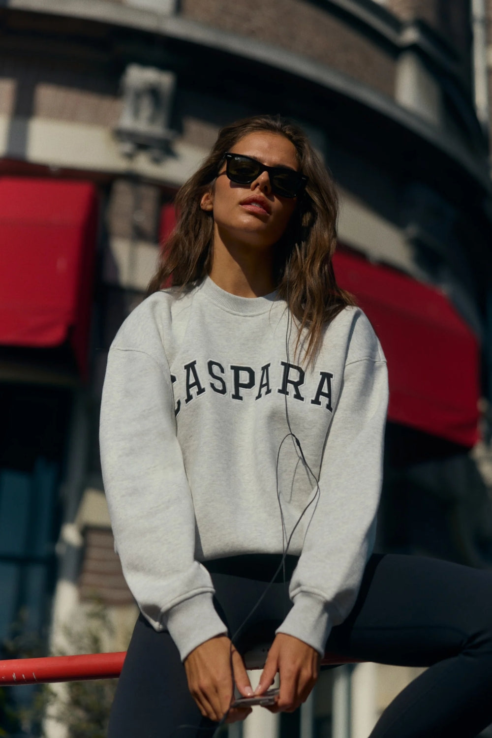 W. All-Star Crewneck Grey Melange w. Black
