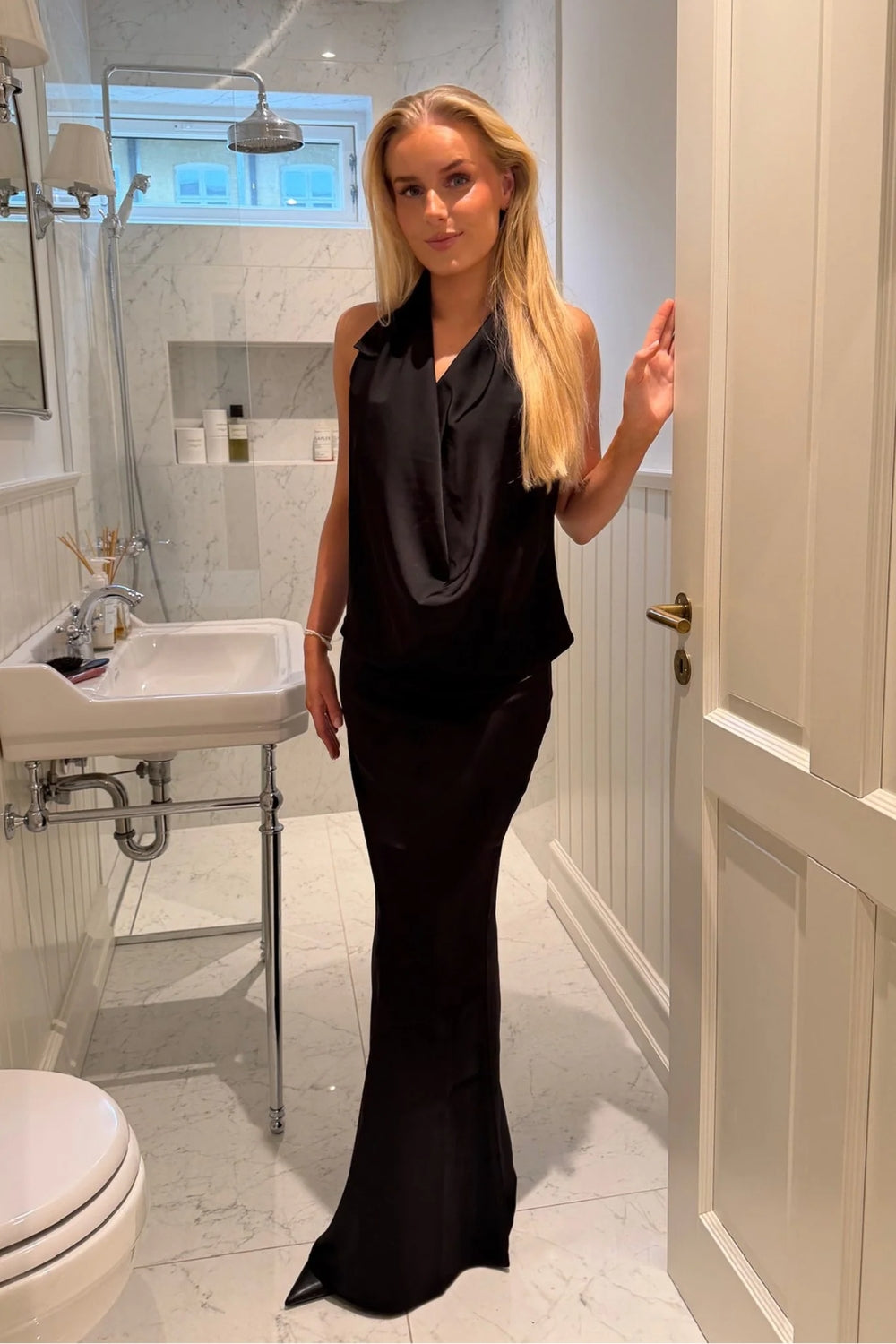 MerleIC Maxi Skirt Black