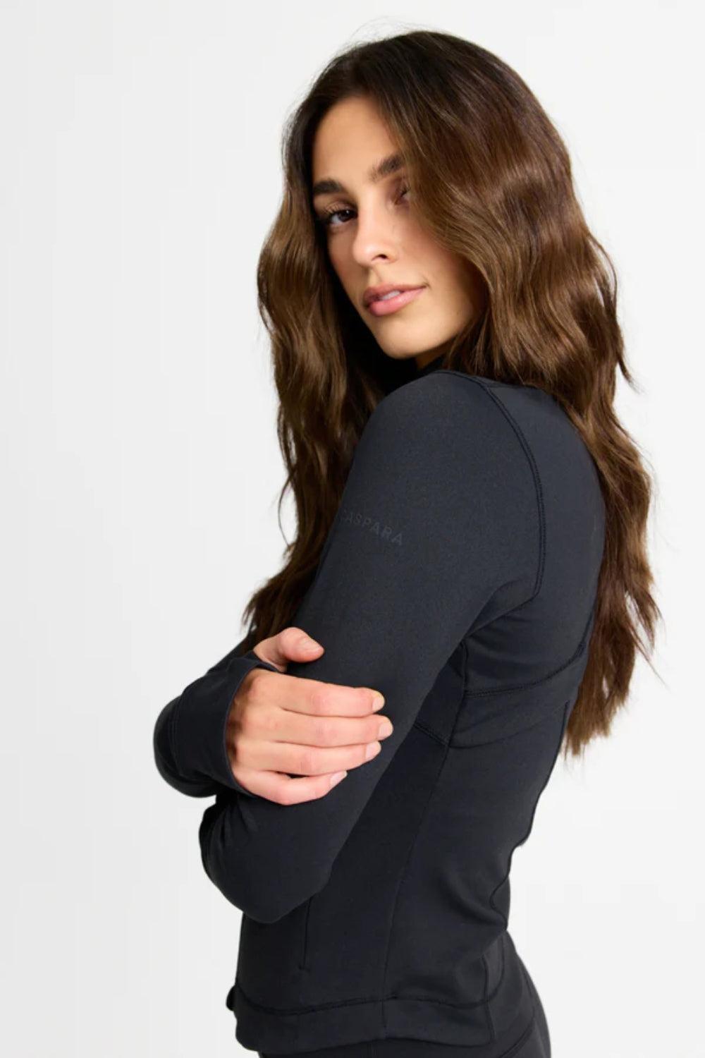 Sculptluxe Zip Jacket Black