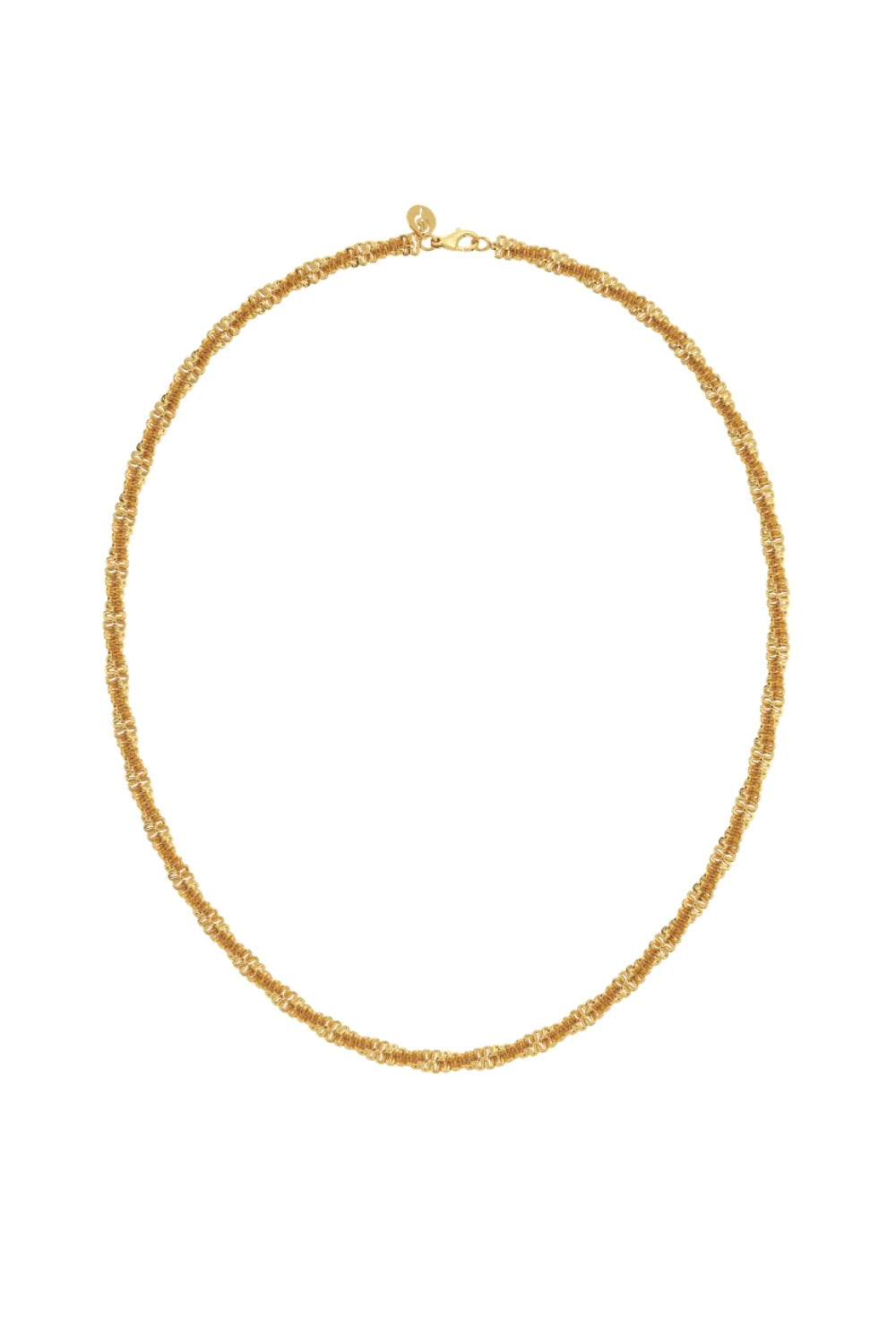 Tinsel Thin Necklace Gold
