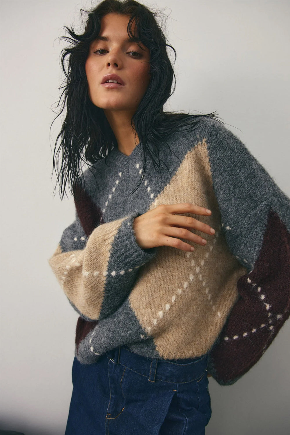 Lai Knit Medium Grey Mel