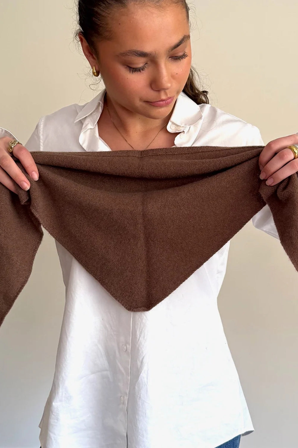 Trekantskjerf Brown