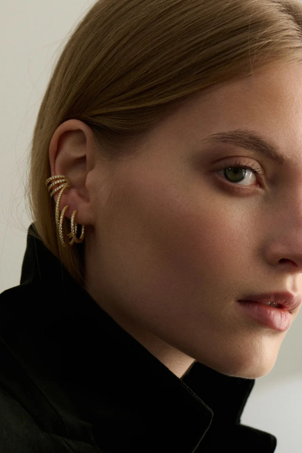 Eterno Hoops 15mm Gold