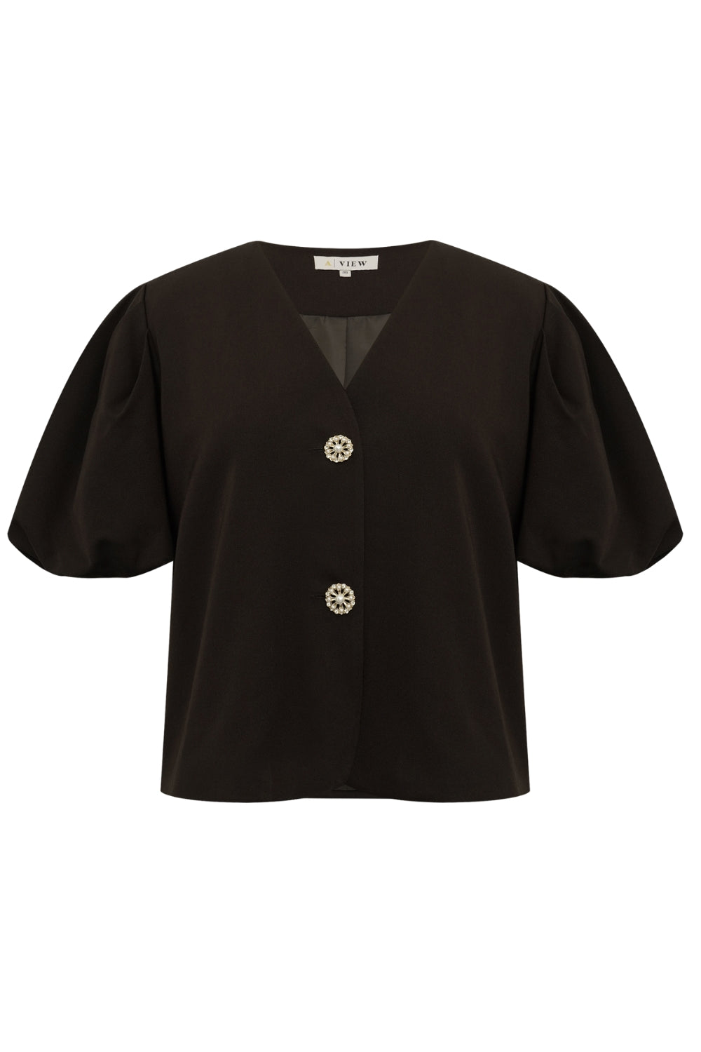 Christa Pearl Jacket Dark Brown