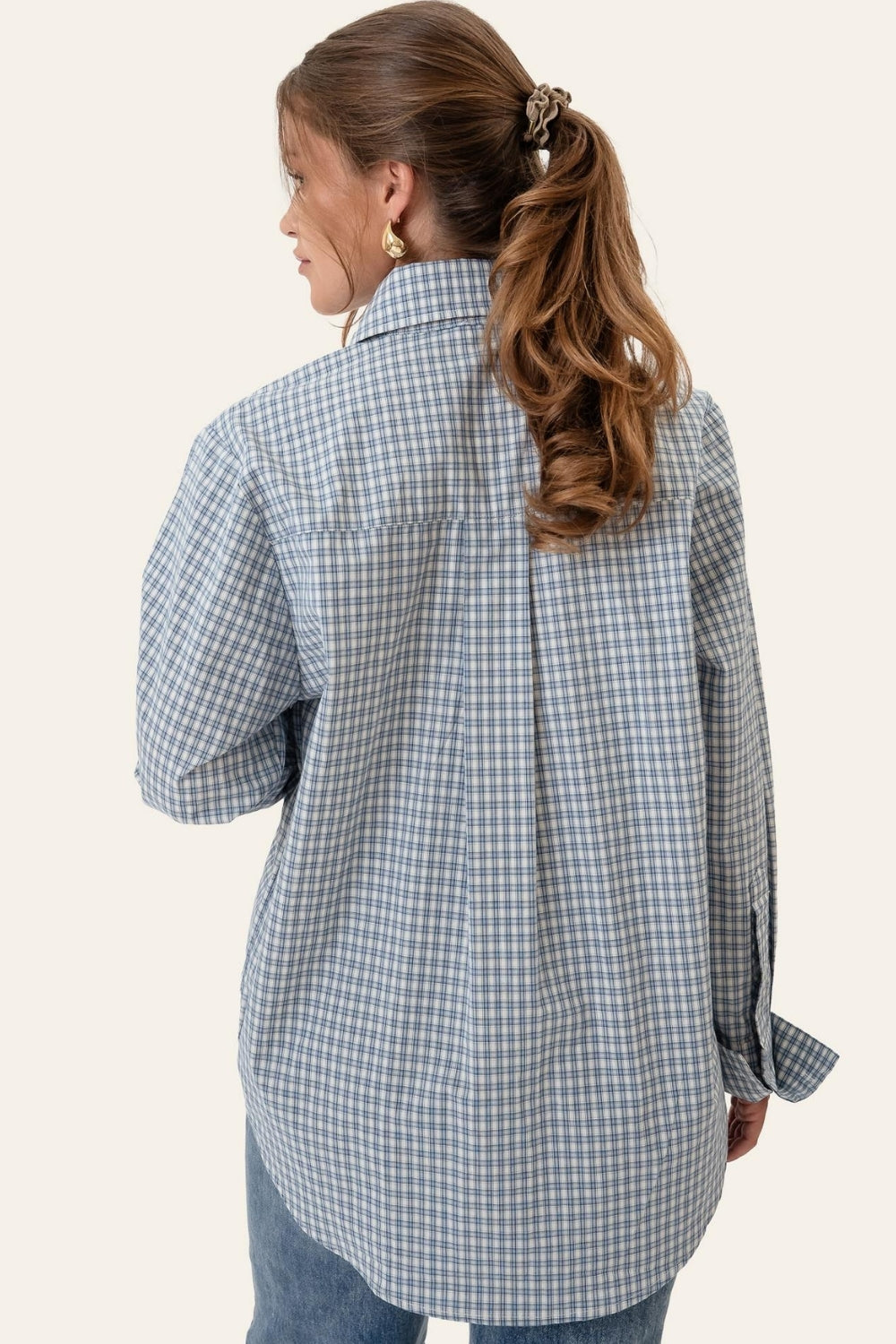 IsabellaIC Shirt Blue Check