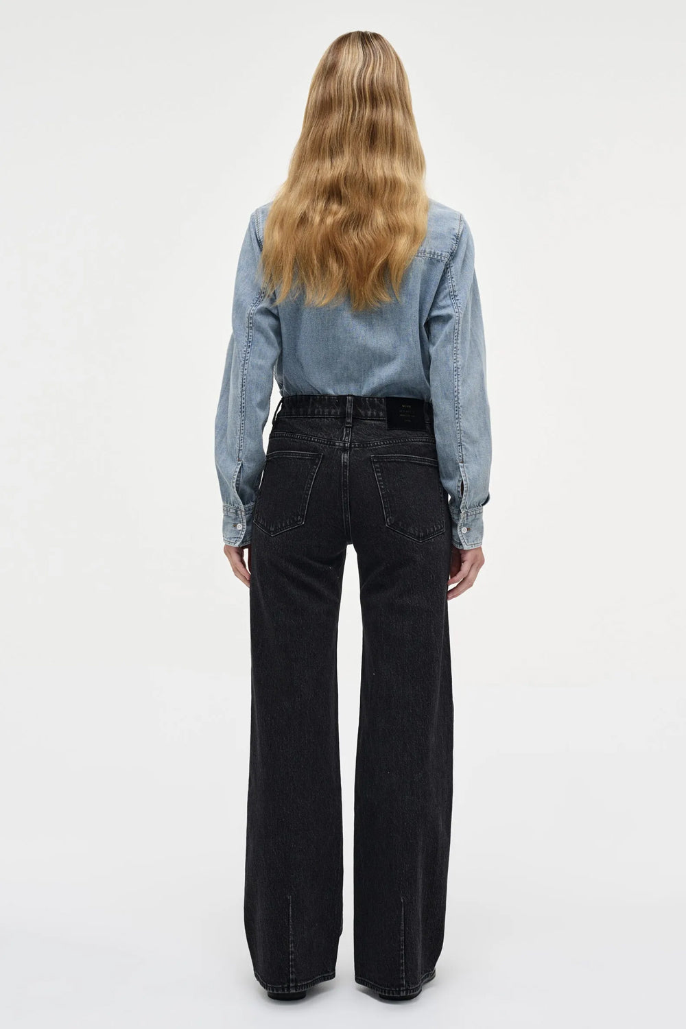 Eva Wide Resonate Raw Indigo 32"