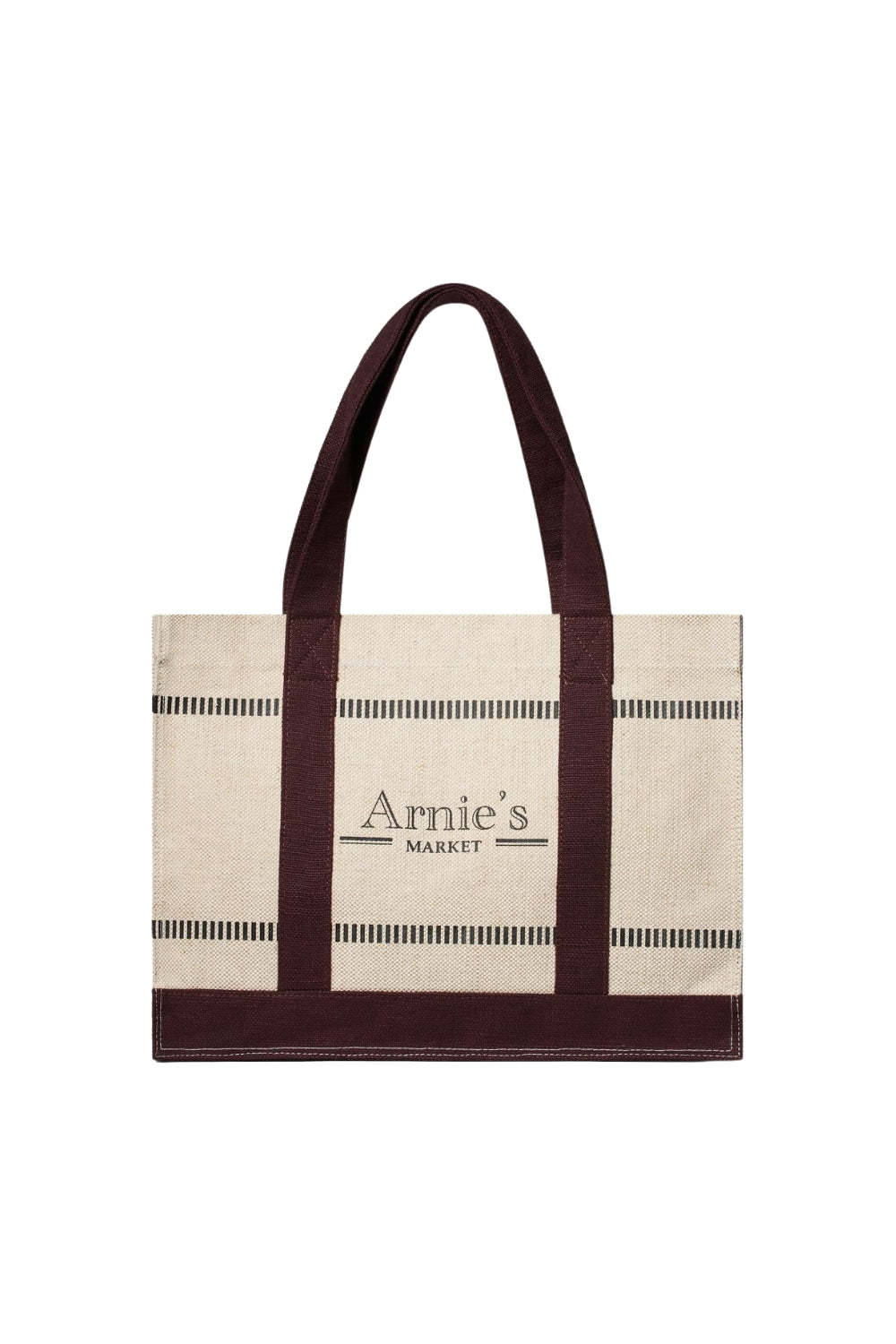 Riviera Market Natural/Burgundy