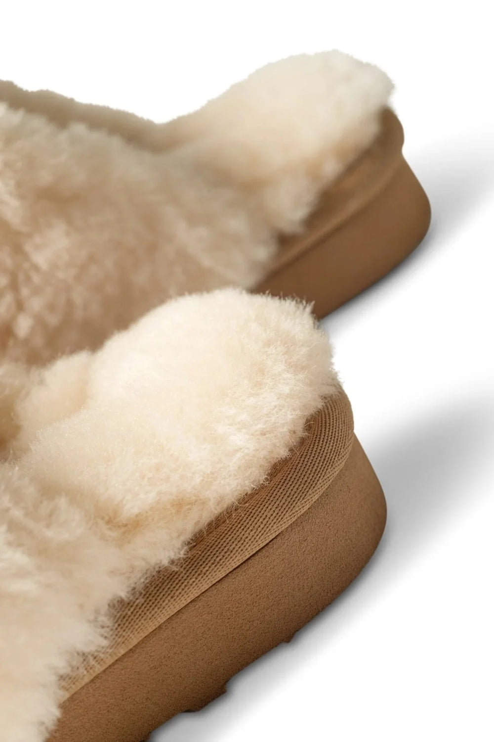 Shearling Slippers Chestnut