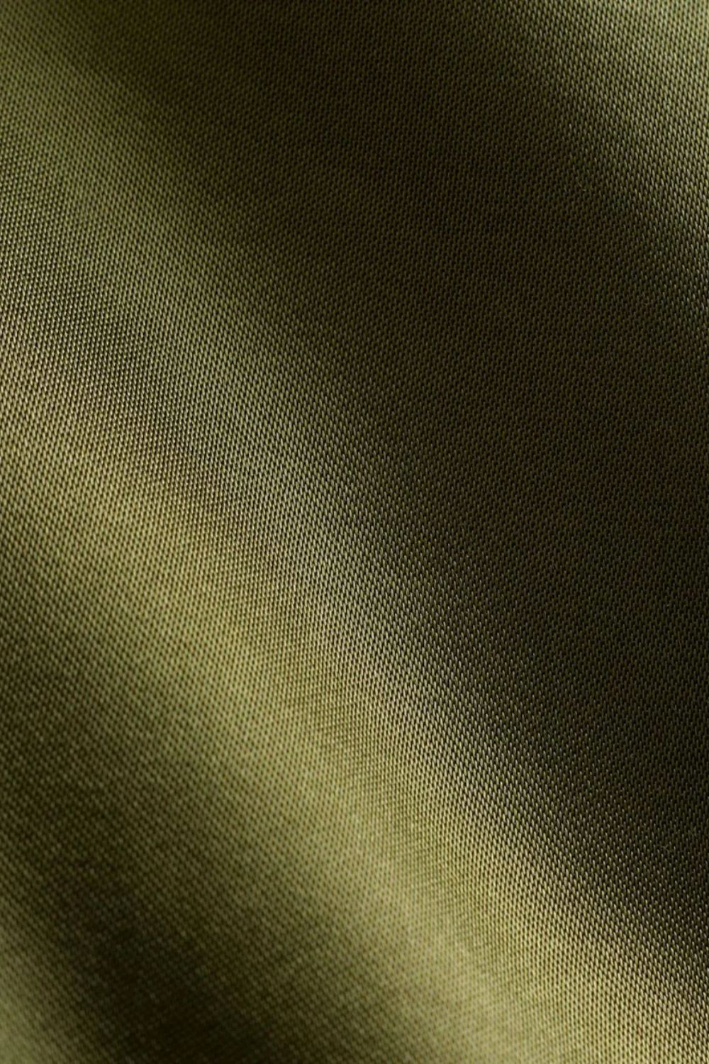 Beverly Satin Top Moss Green