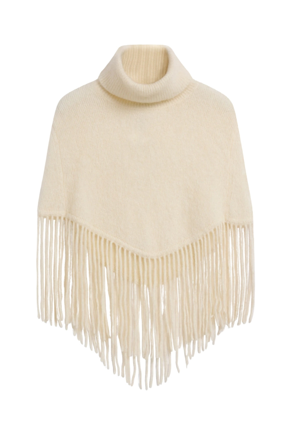 Nikola Chunky poncho Bright White