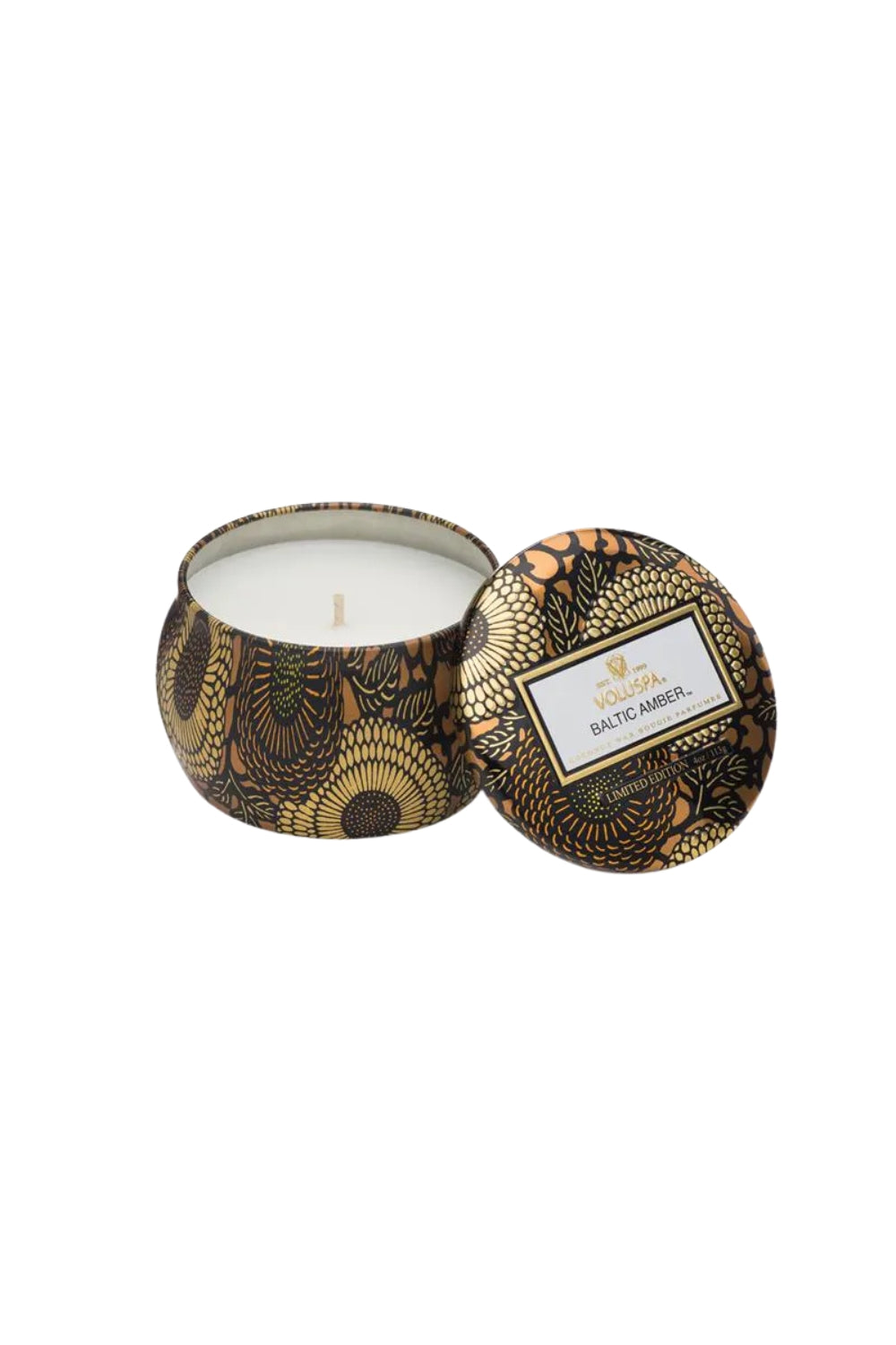 Mini Tin Candle Baltic Amber