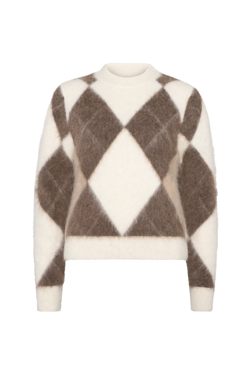 Fred Sweater Brown/Beige/Cream