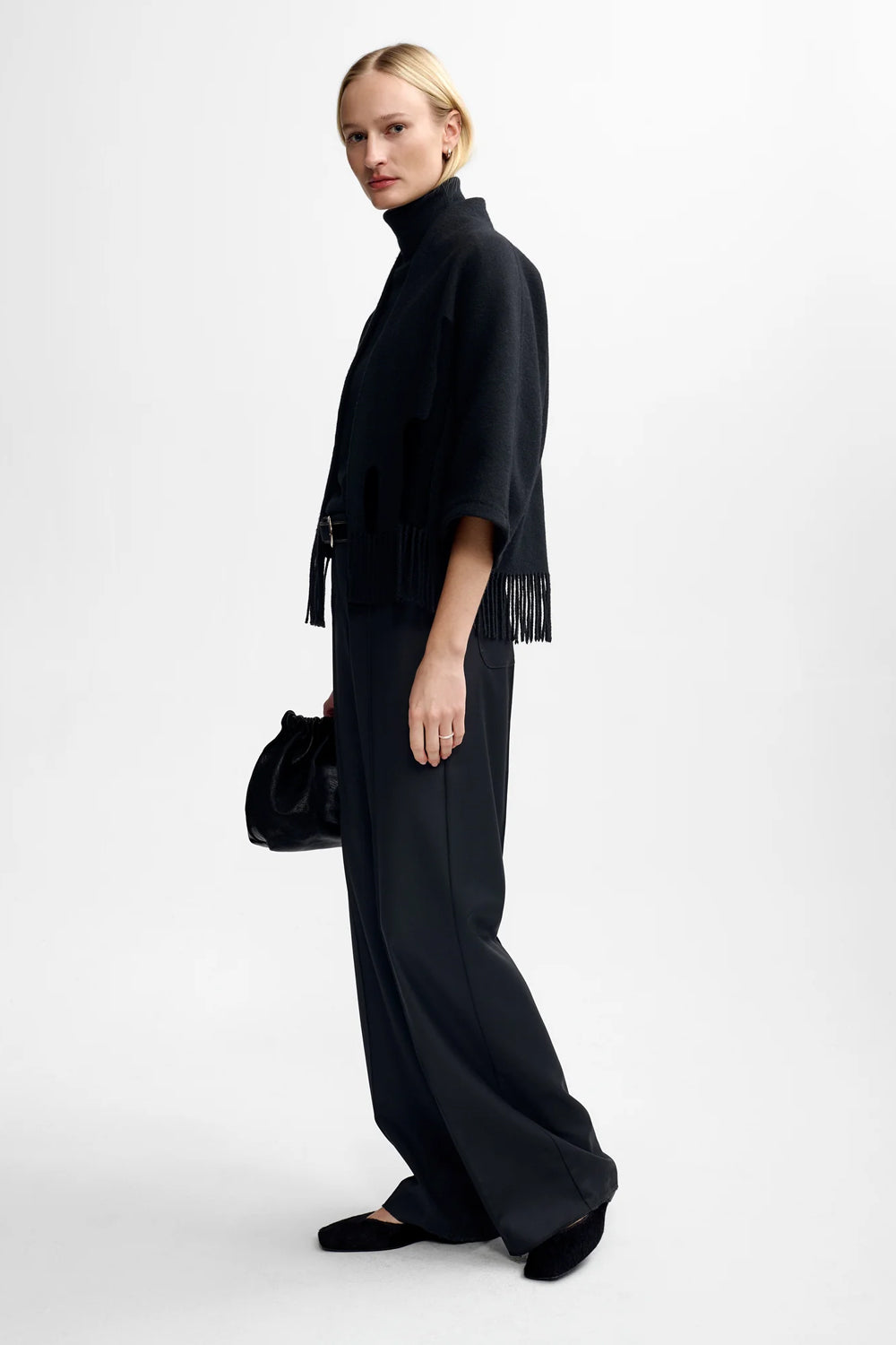 Keyla Lambswool Jacket Black