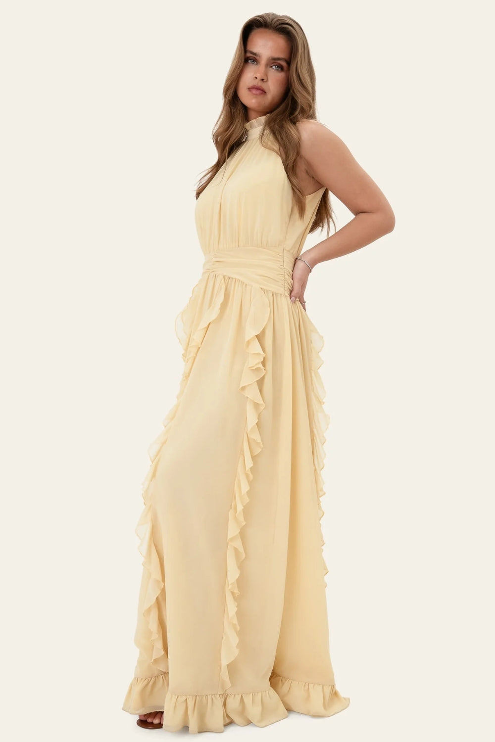 TianaIC Maxi Dress Yellow