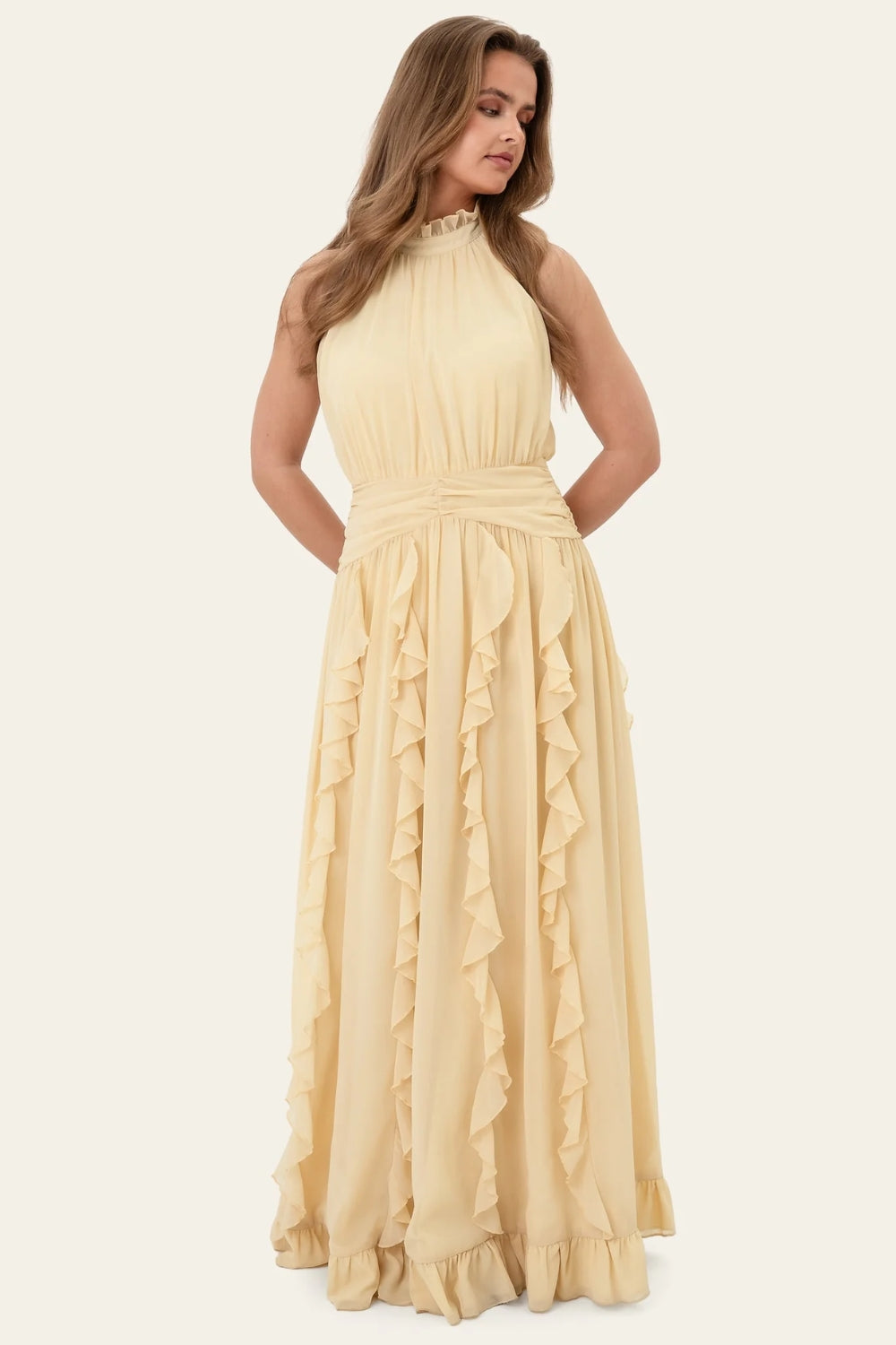TianaIC Maxi Dress Yellow