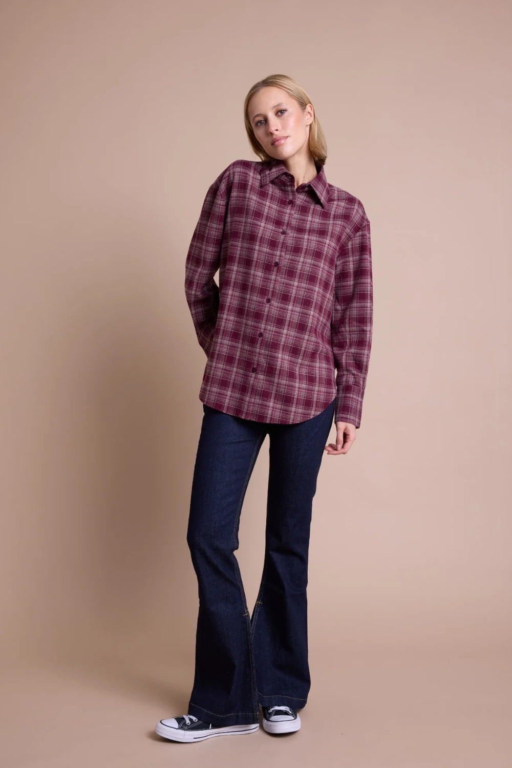Krista Check Port Shirt
