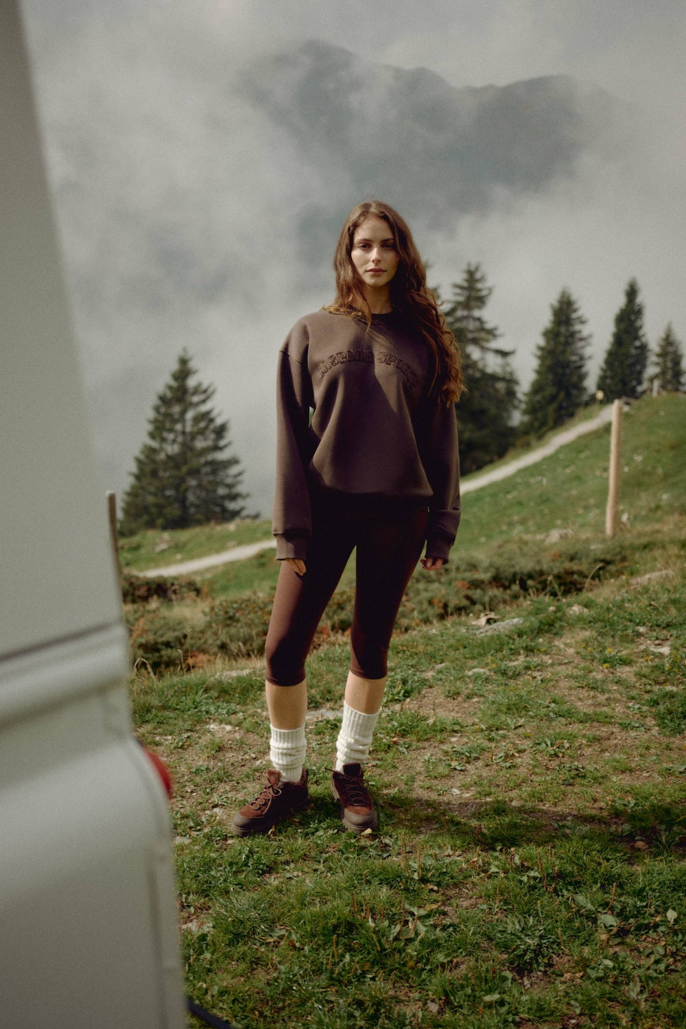 W. CS Crewneck Espresso