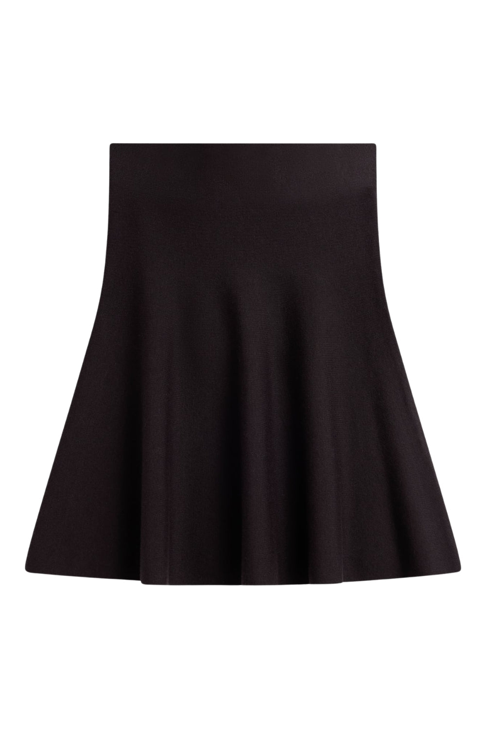 Triny Merino Skirt Dark Brown