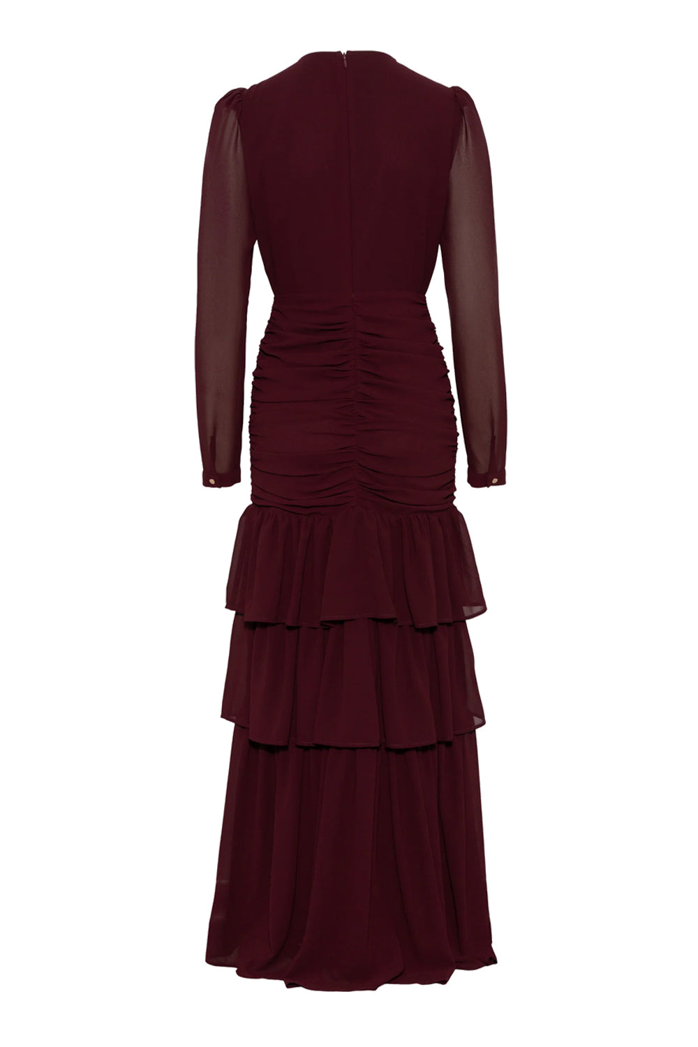 Jenna maxi Dress Burgundy