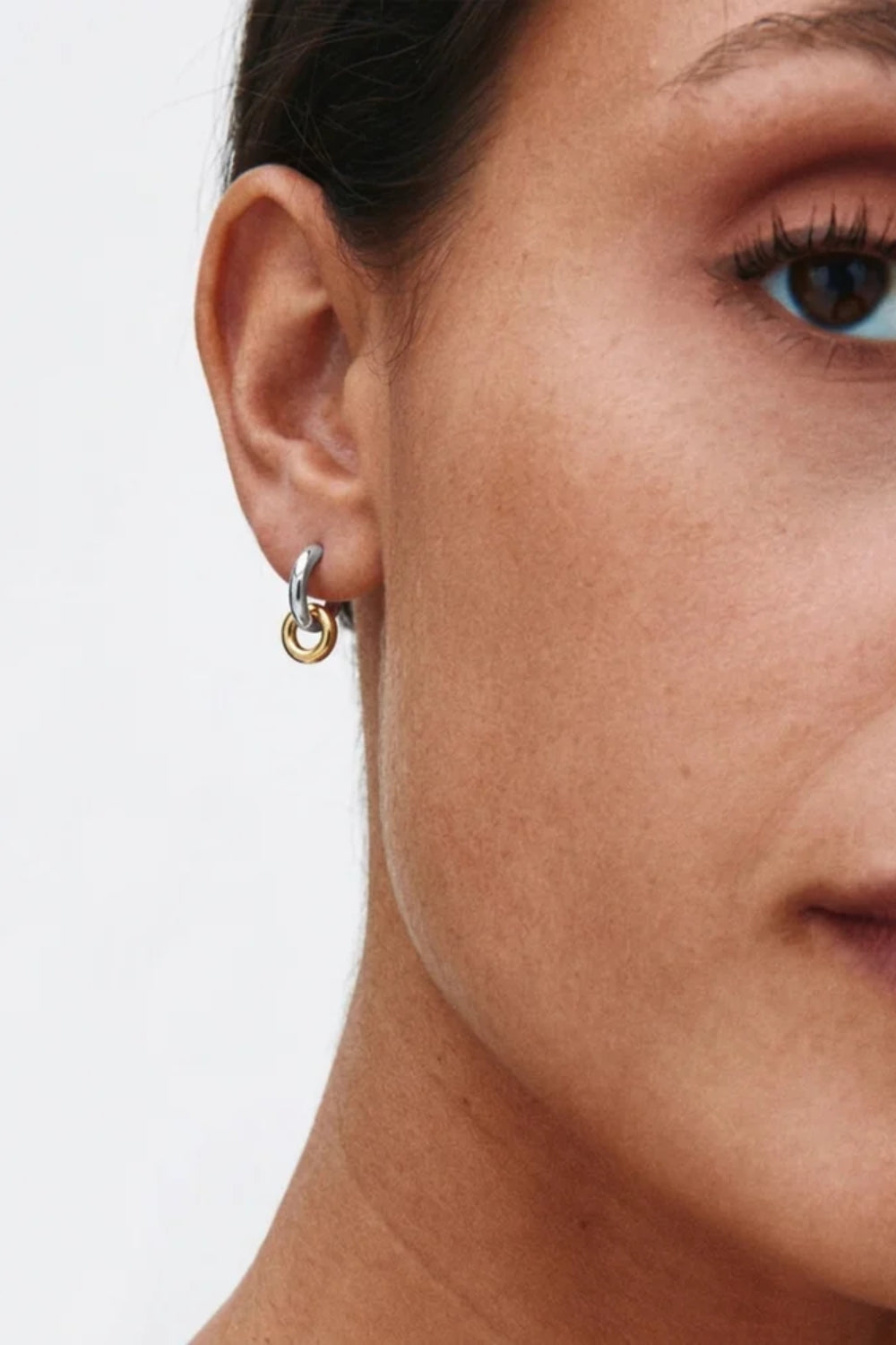 Eternal Mini Hoops Silver/Gold