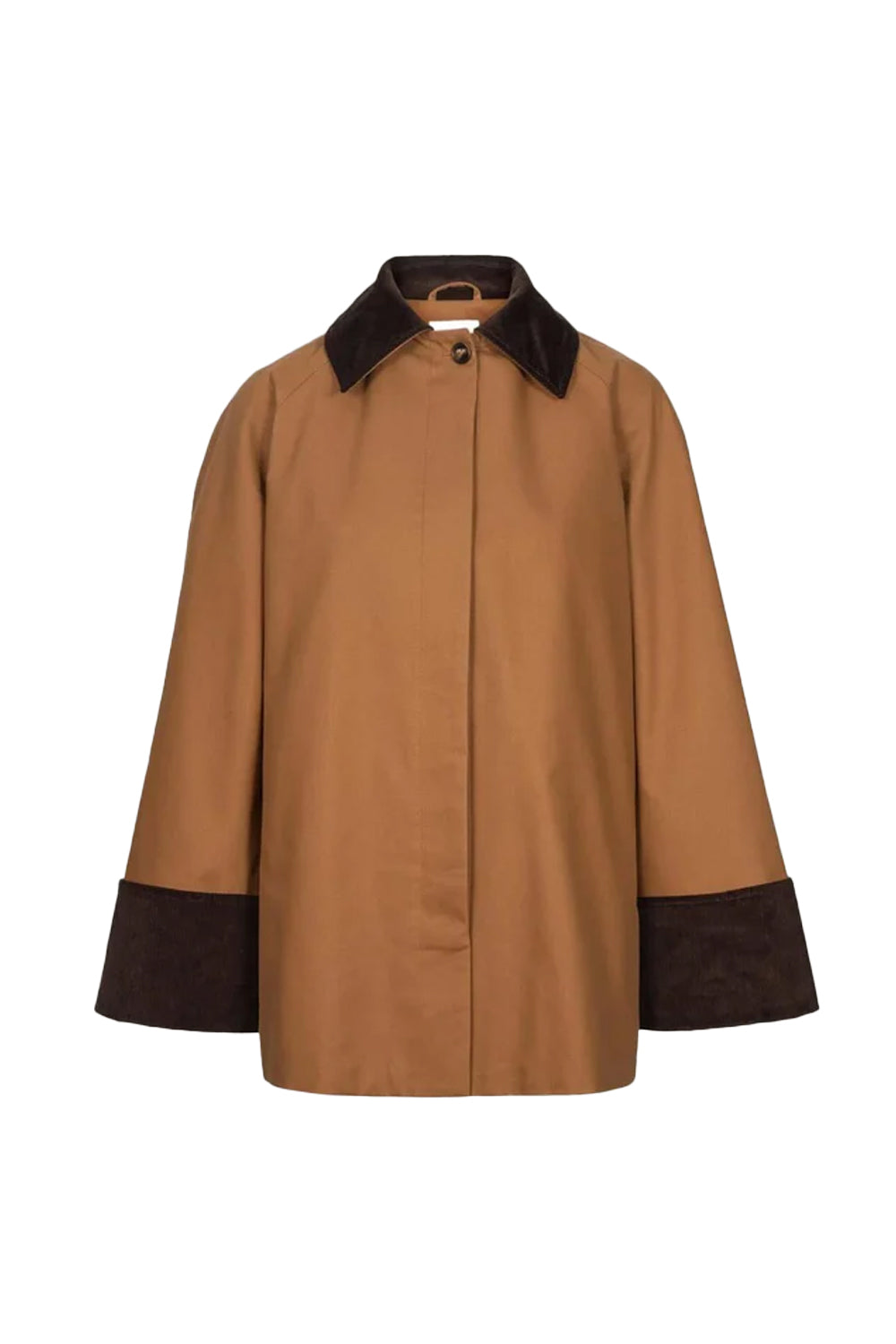 Heather Jacket Dark Camel