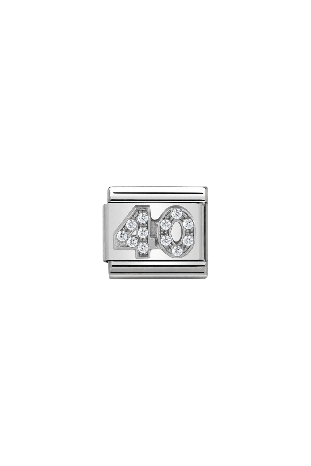 Symbols 925 sterling silver and CZ 40