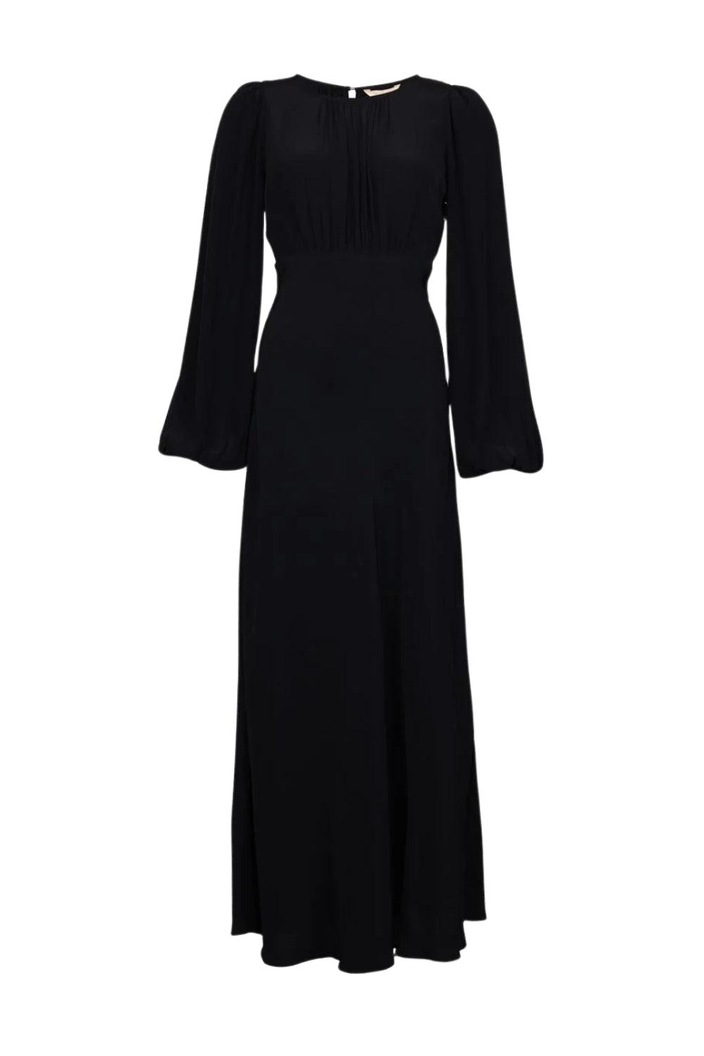 Viscose Maxi Dress Svart