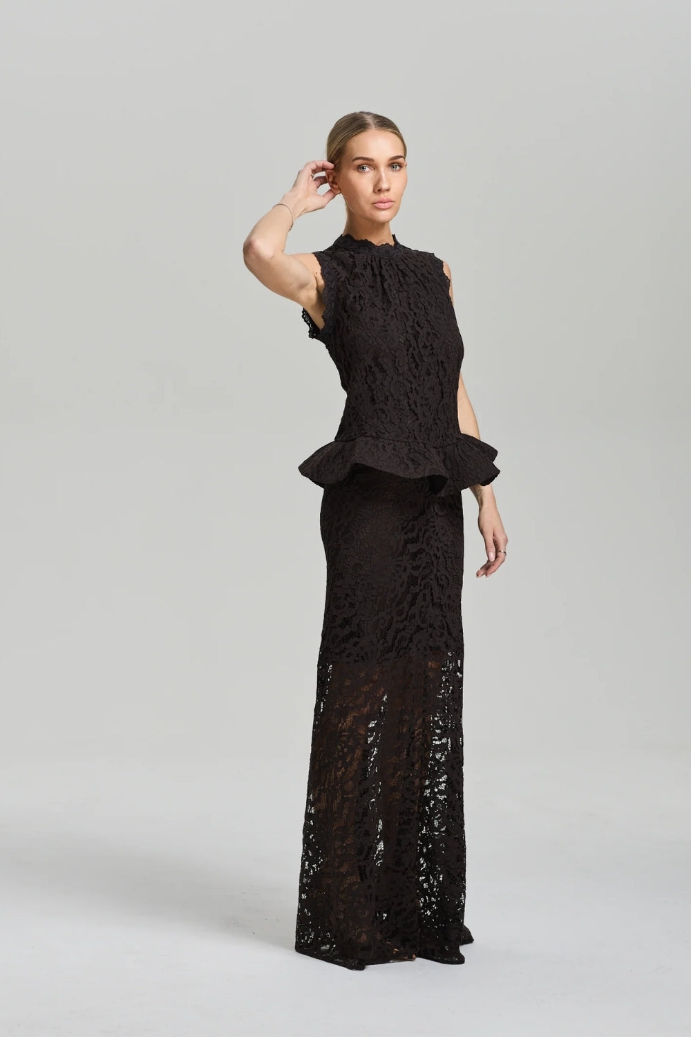 Beatrice Lace Top Chocolate Torte