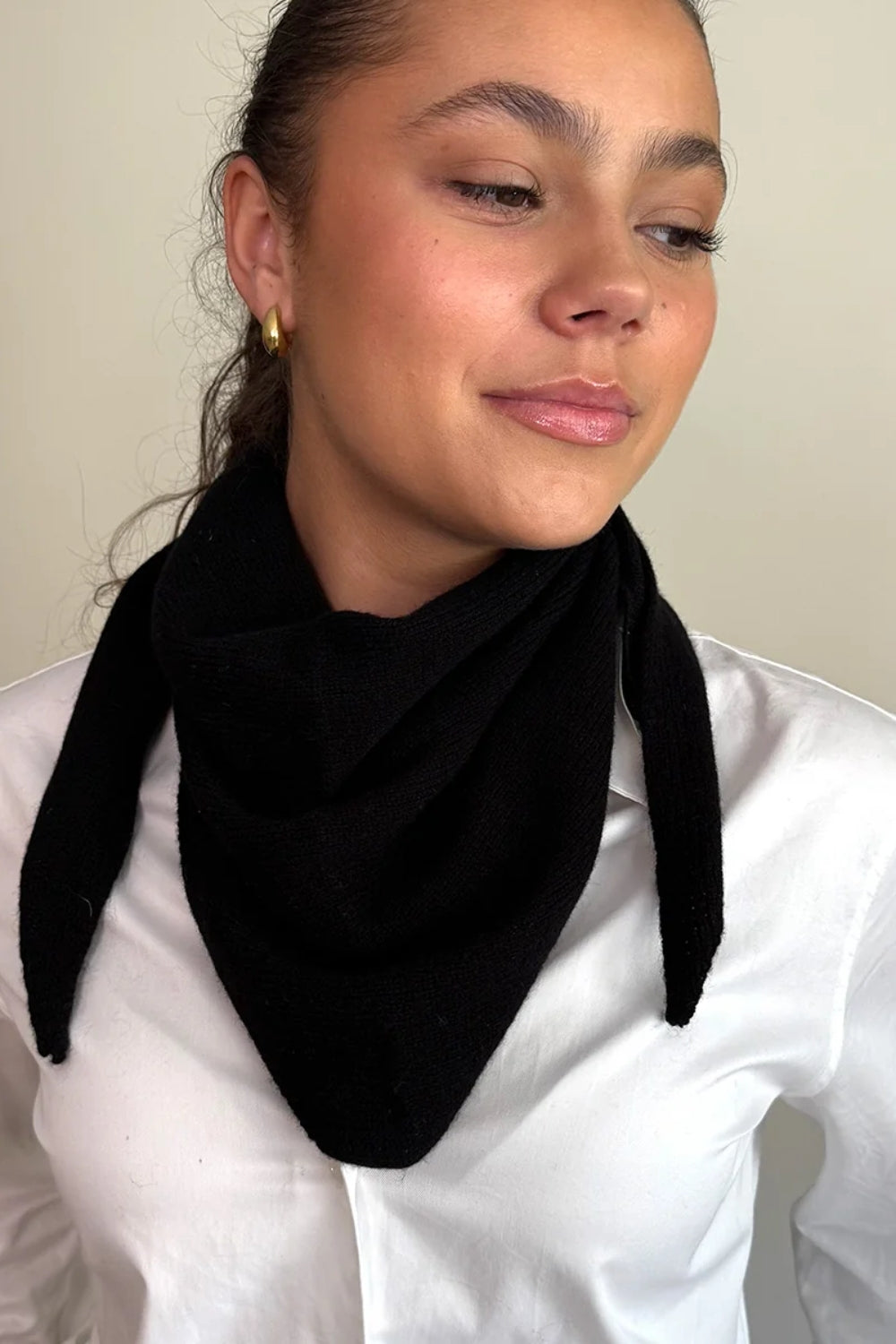 Trekantskjerf Black