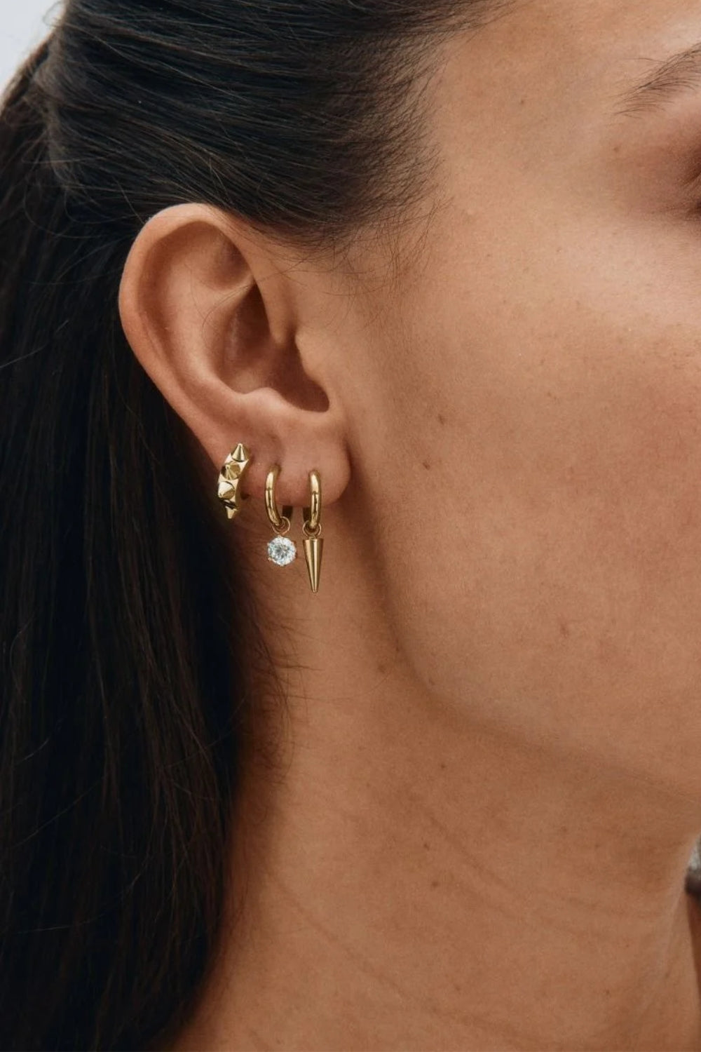 Peak Hoops One Heart Gold