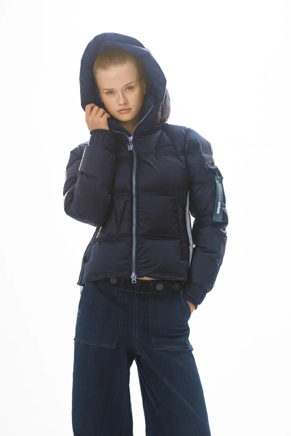 Felice Puffer Navy