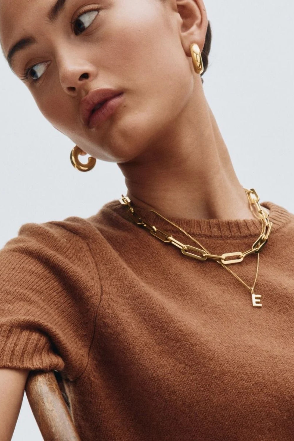 Ivy Maxi Necklace Gold