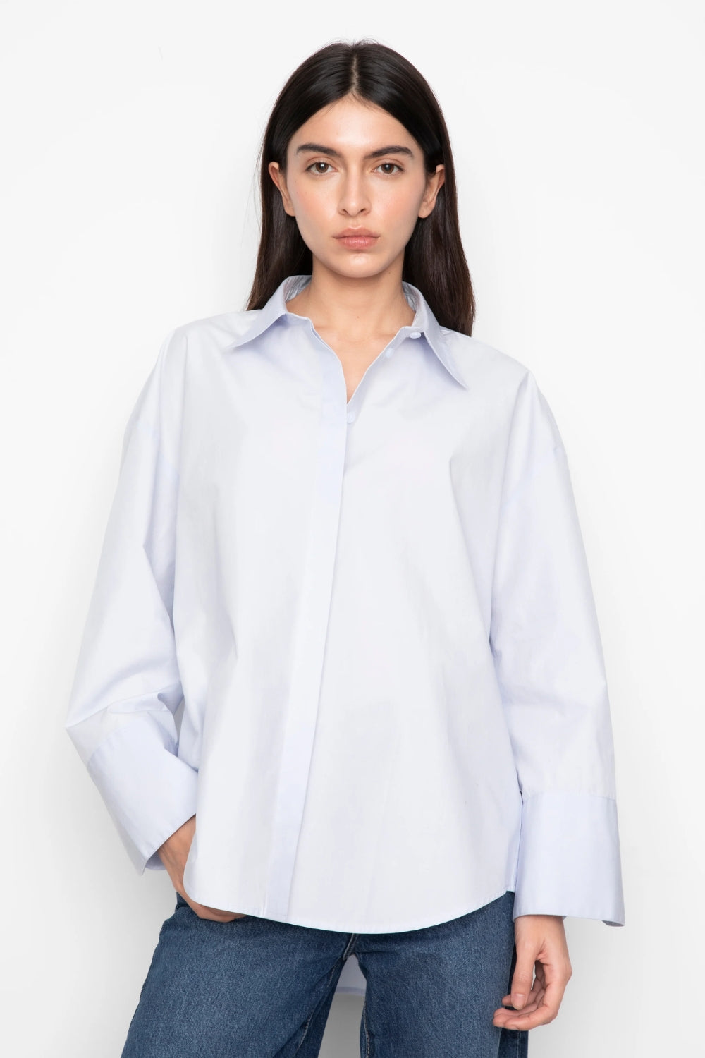 Nell shirt Light blue