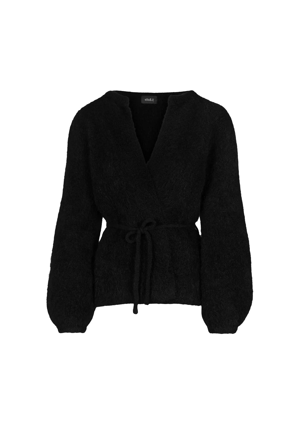 Fredrikke Chunky Cardigan Black