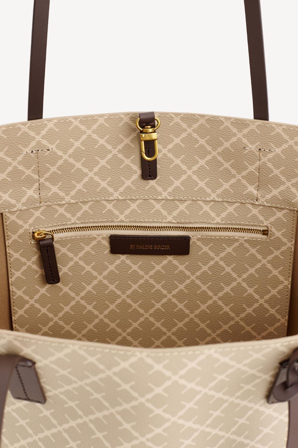 Abigail Printed Tote Bag Feather