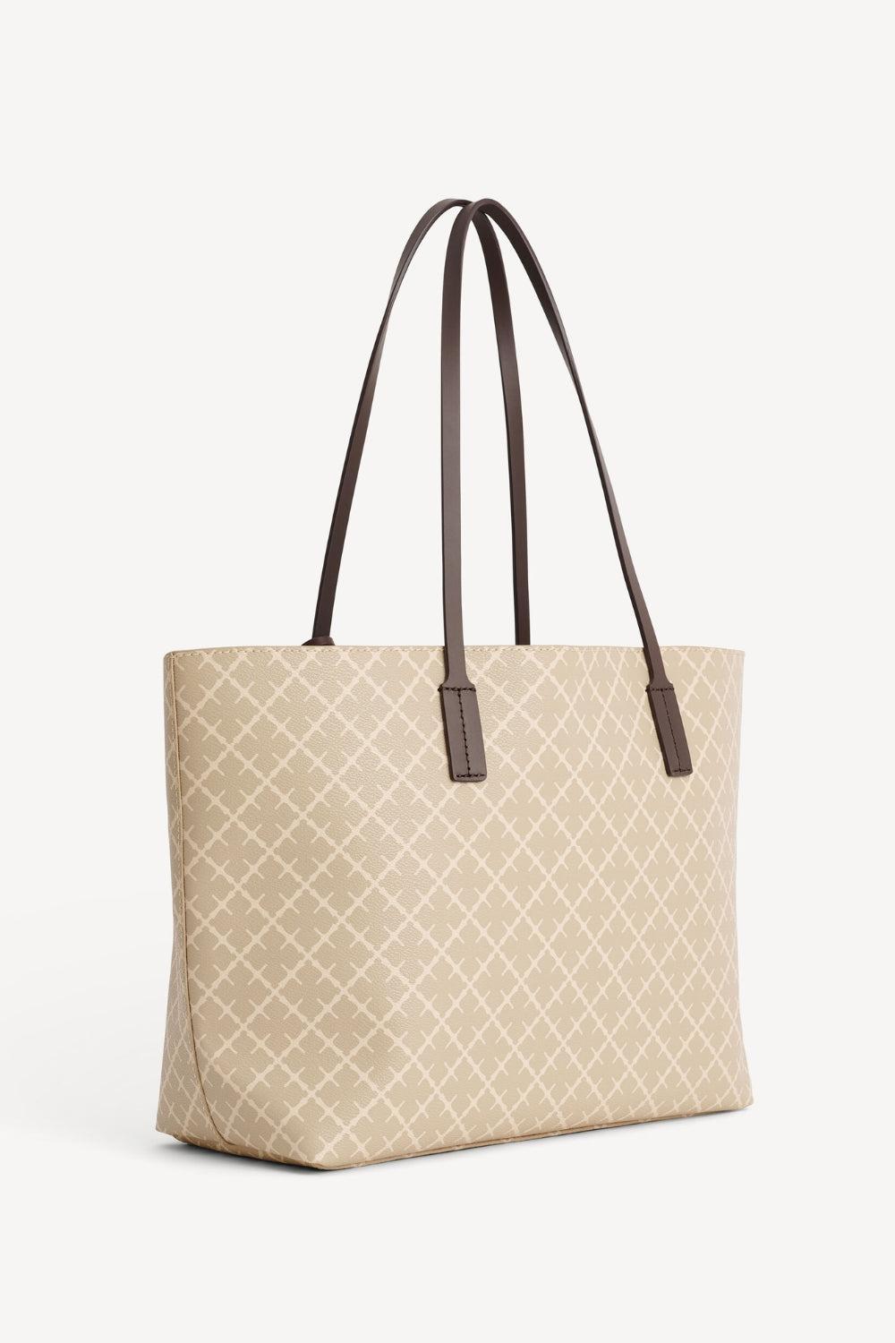 Abigail Printed Tote Bag Feather