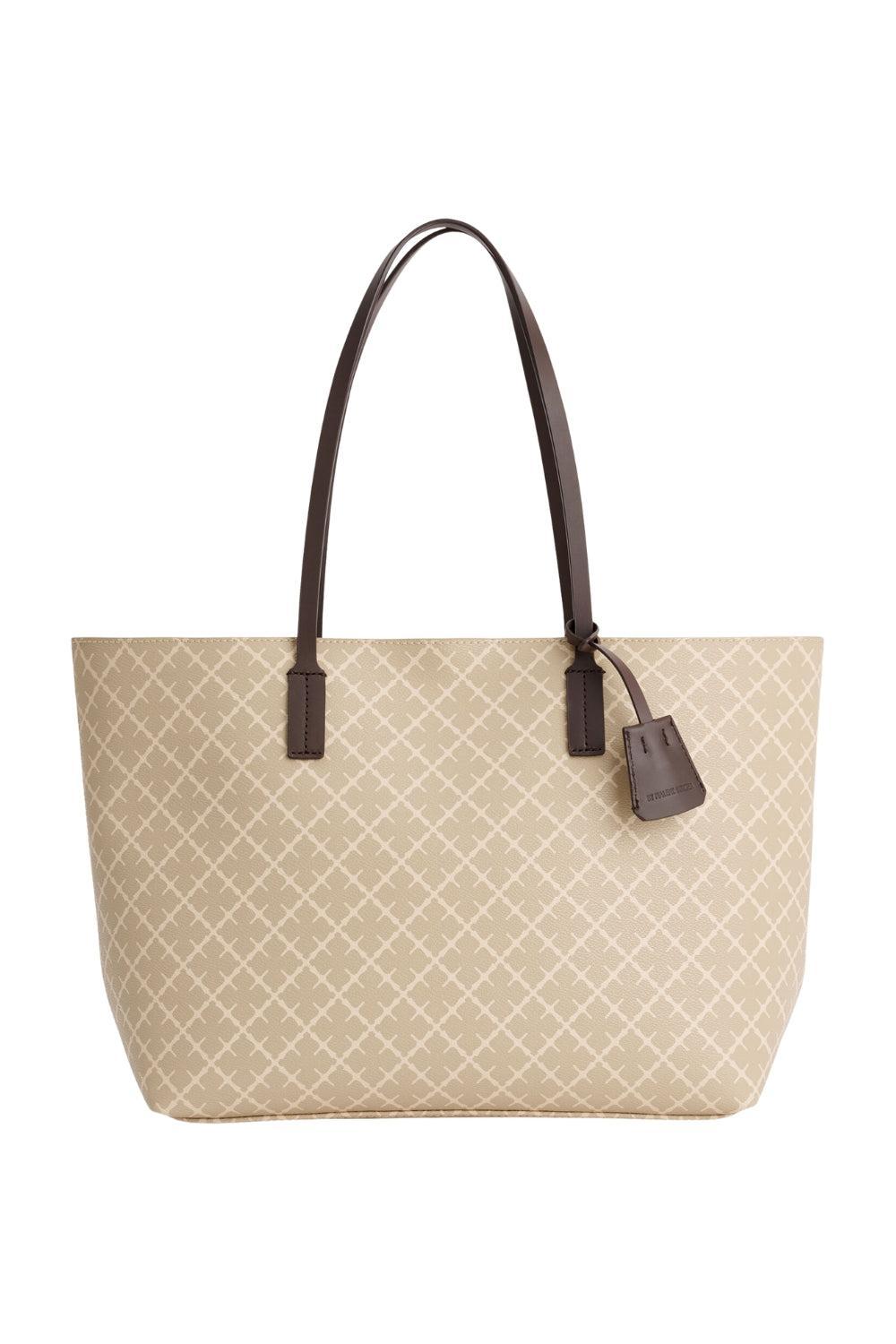 Abigail Printed Tote Bag Feather