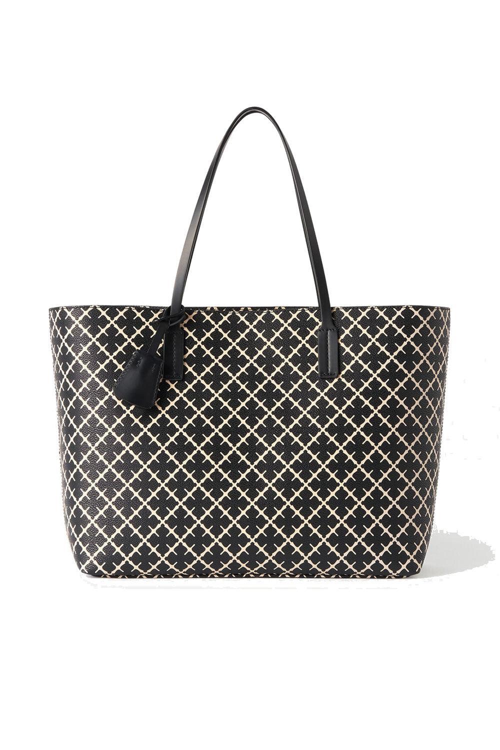Abigail printed Tote Bag Black