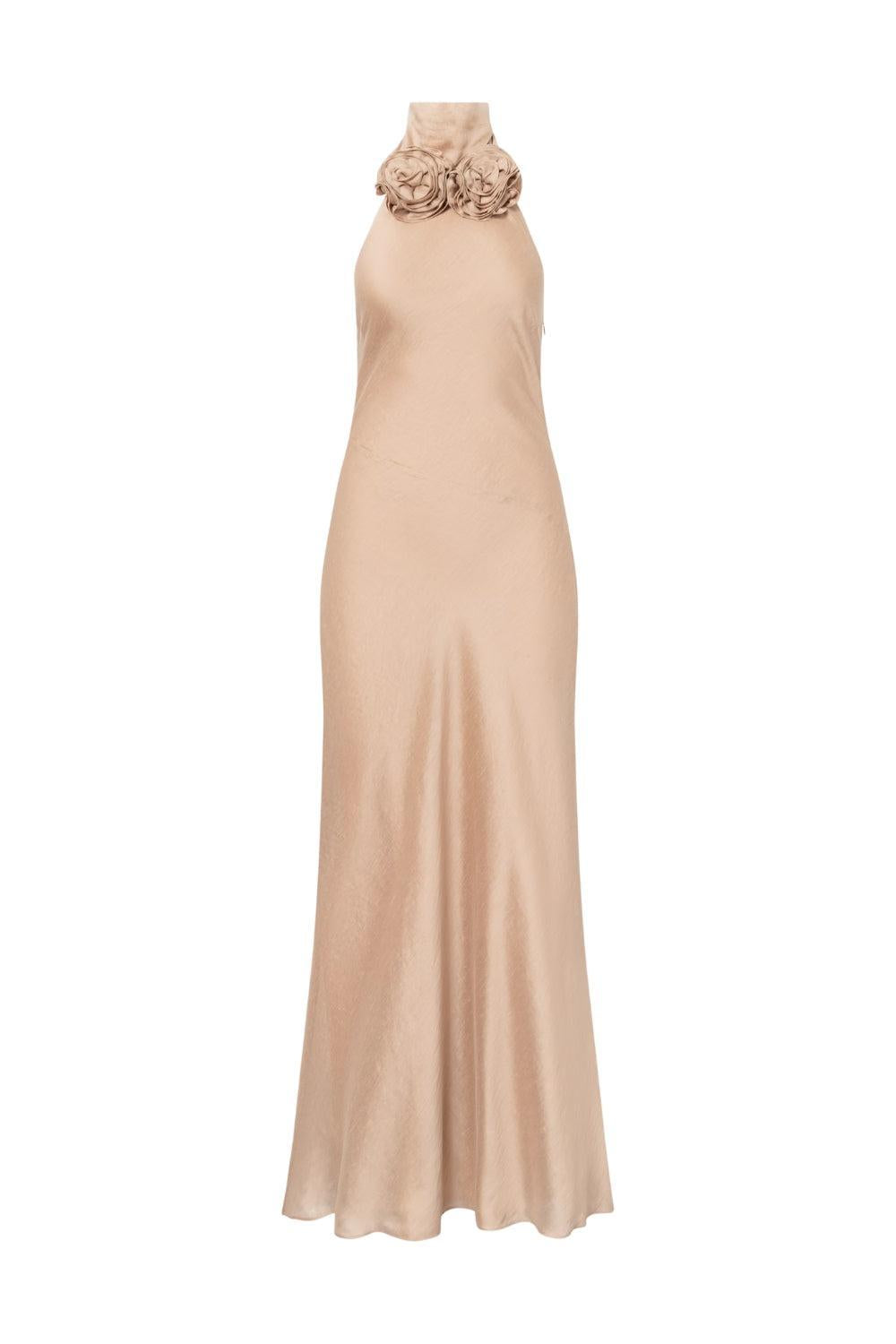 Acacia Dress Golden Beige