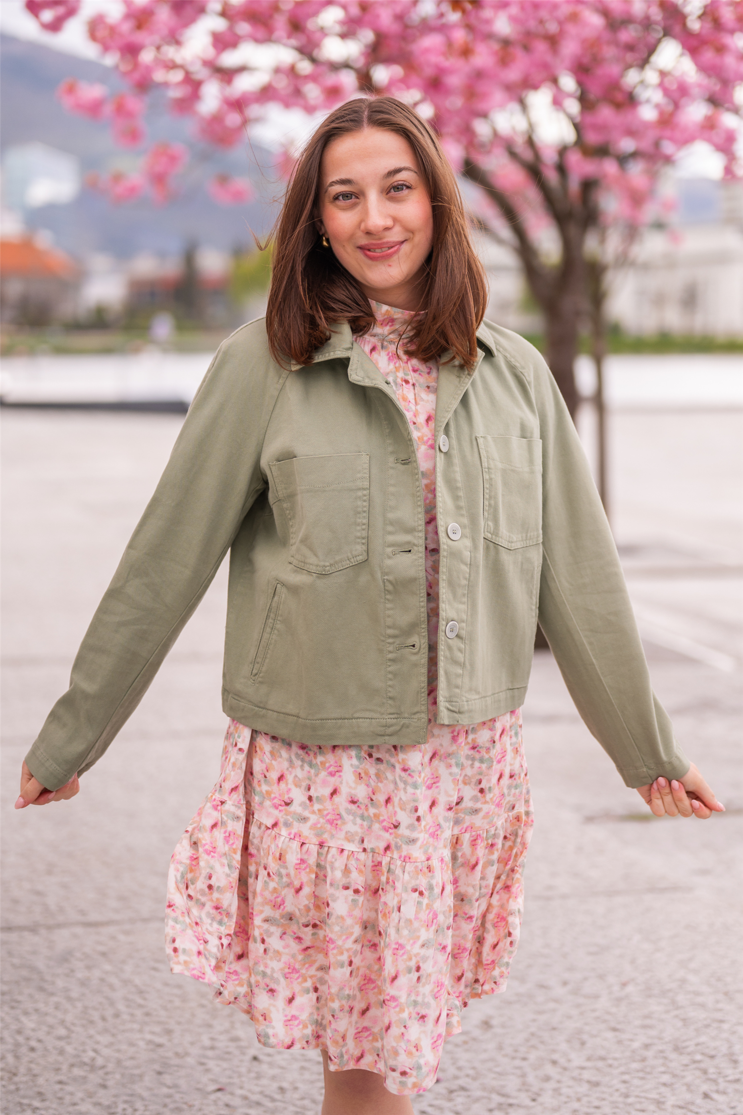 Adele Jacket Pale Green