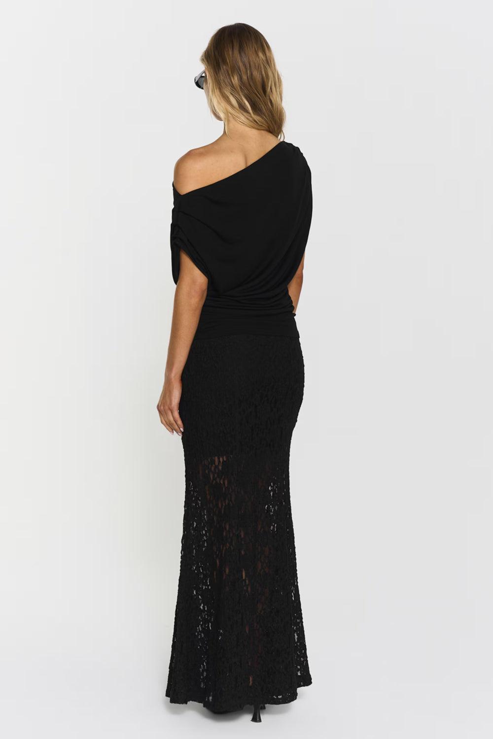 Akasha Lace Skirt Black