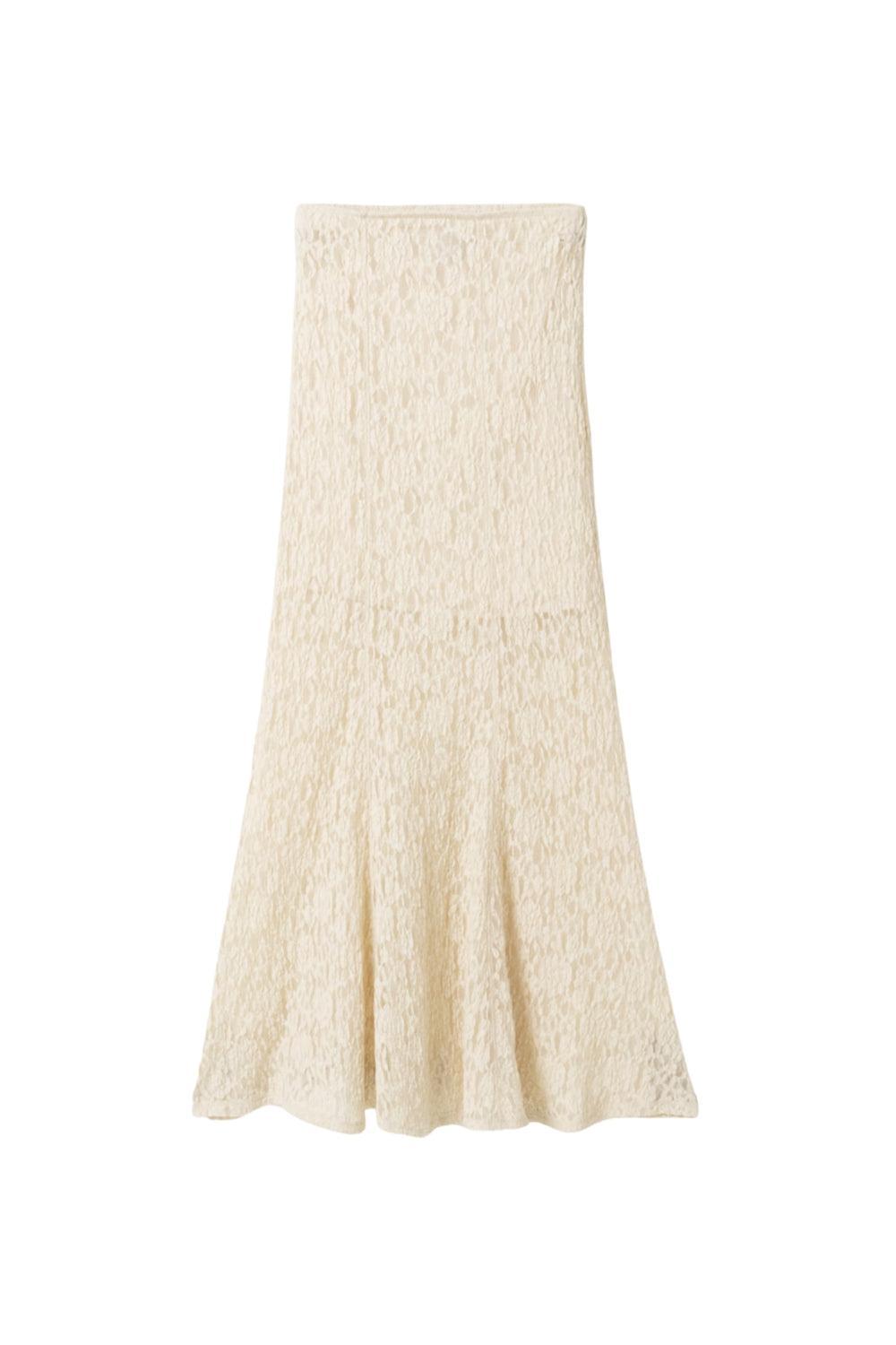 Akasha Lace Skirt Ivory