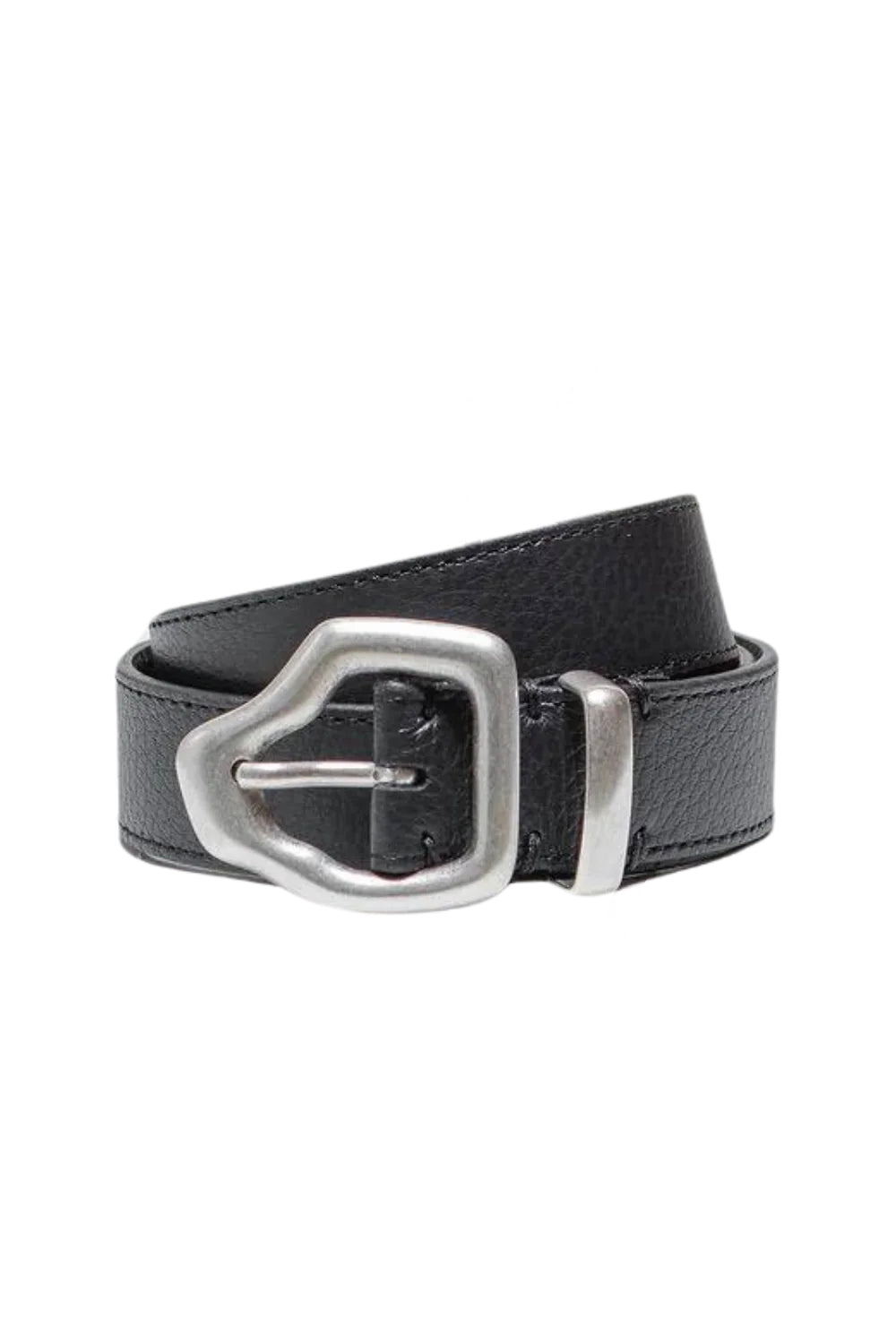 Ako Mini Belt Black Silver