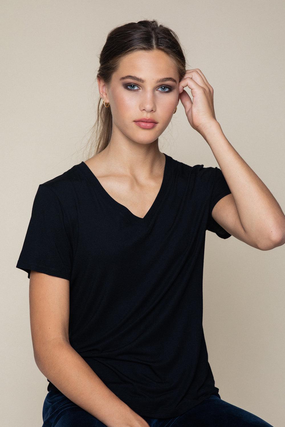 Alethe Modal Tee Black