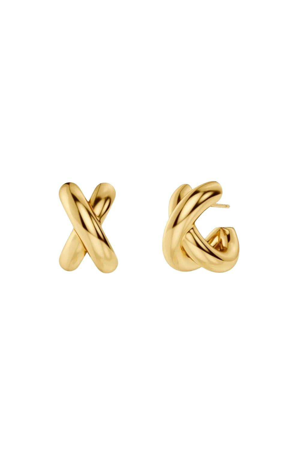 Alexa Hoops L gold