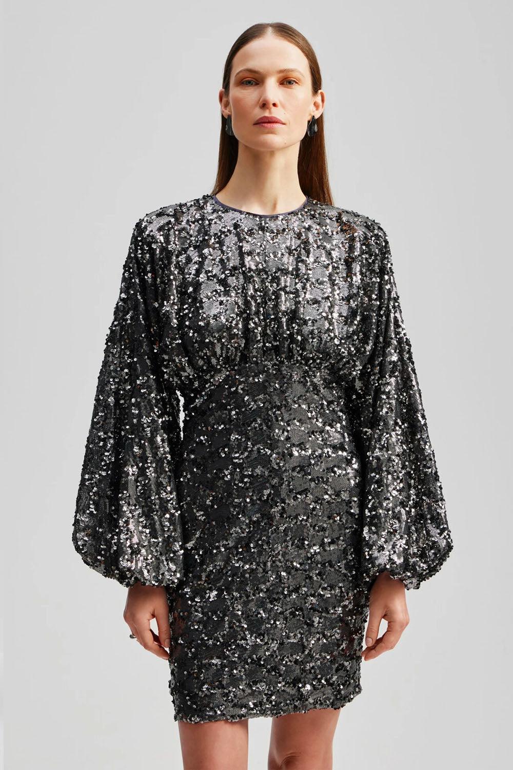 Alexandra mini dress Smoke