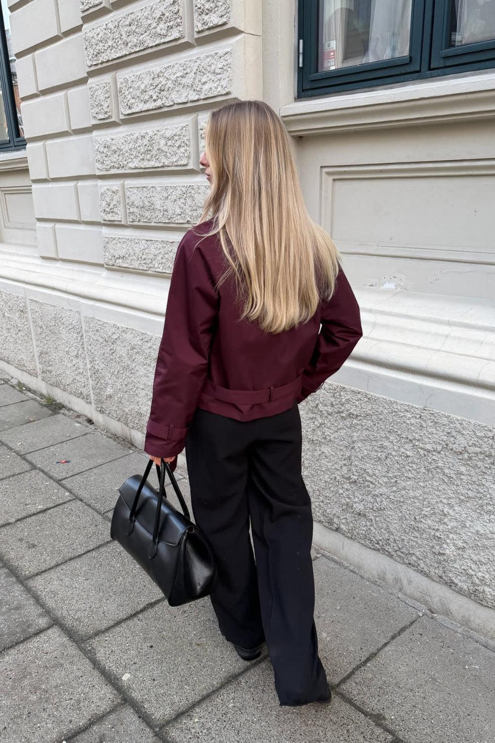 AlmaIc Trenchcoat Bordeaux