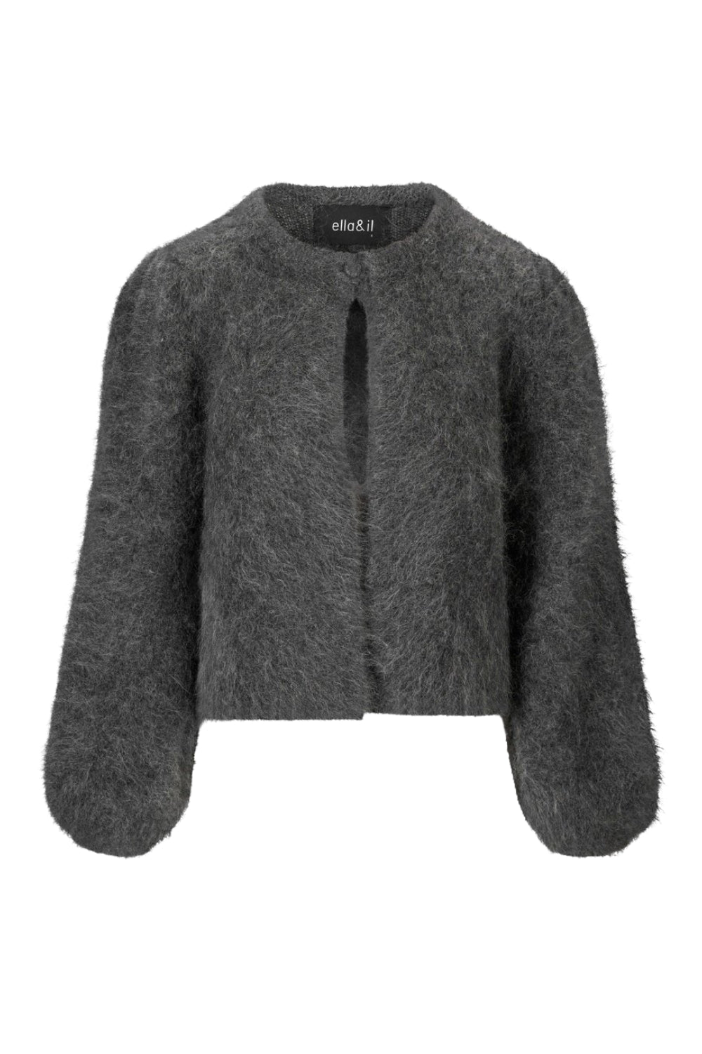 Amelia Chunky Cardigan Charcoal
