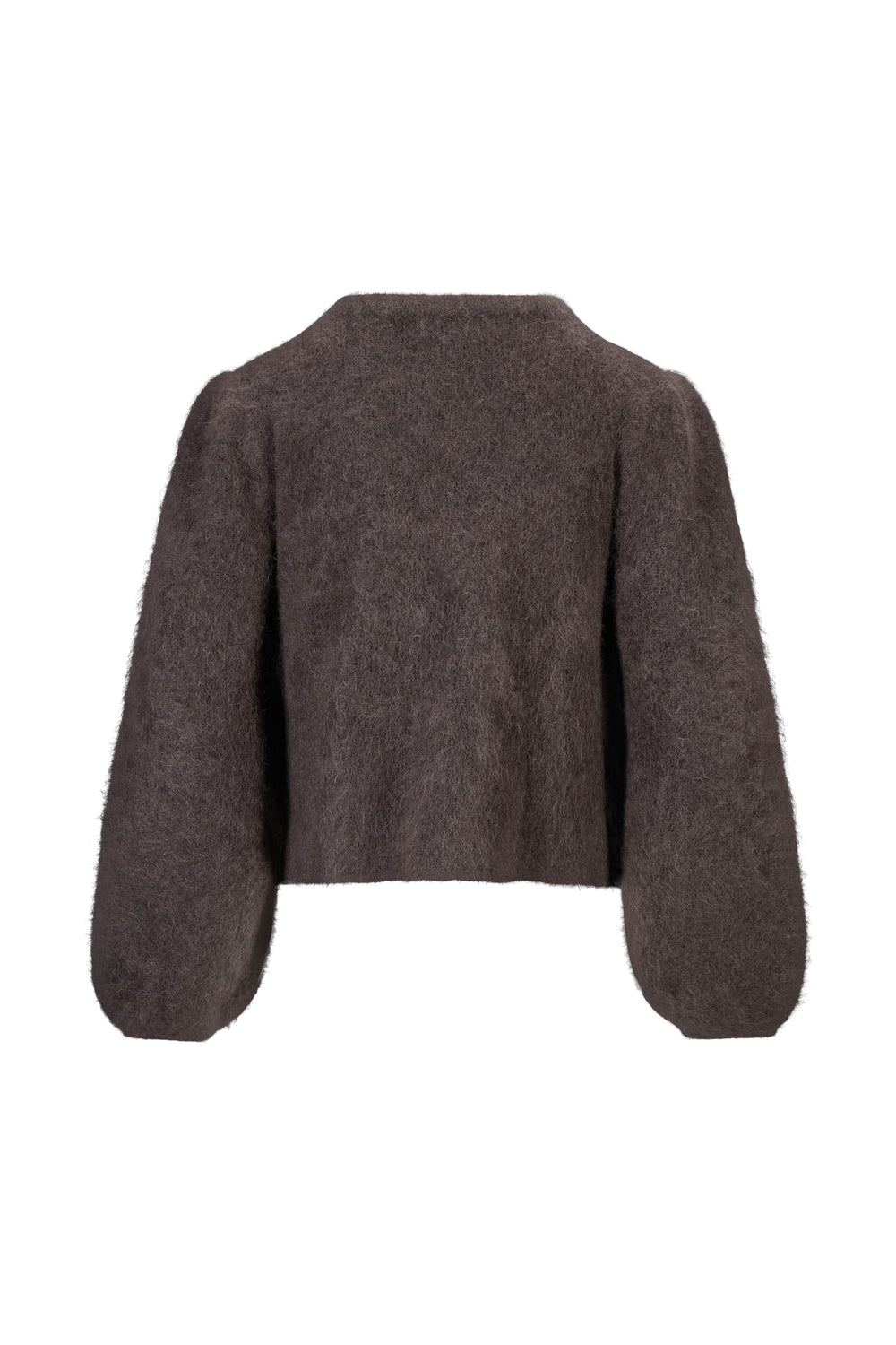 Amelia Chunky Cardigan Dark Brown