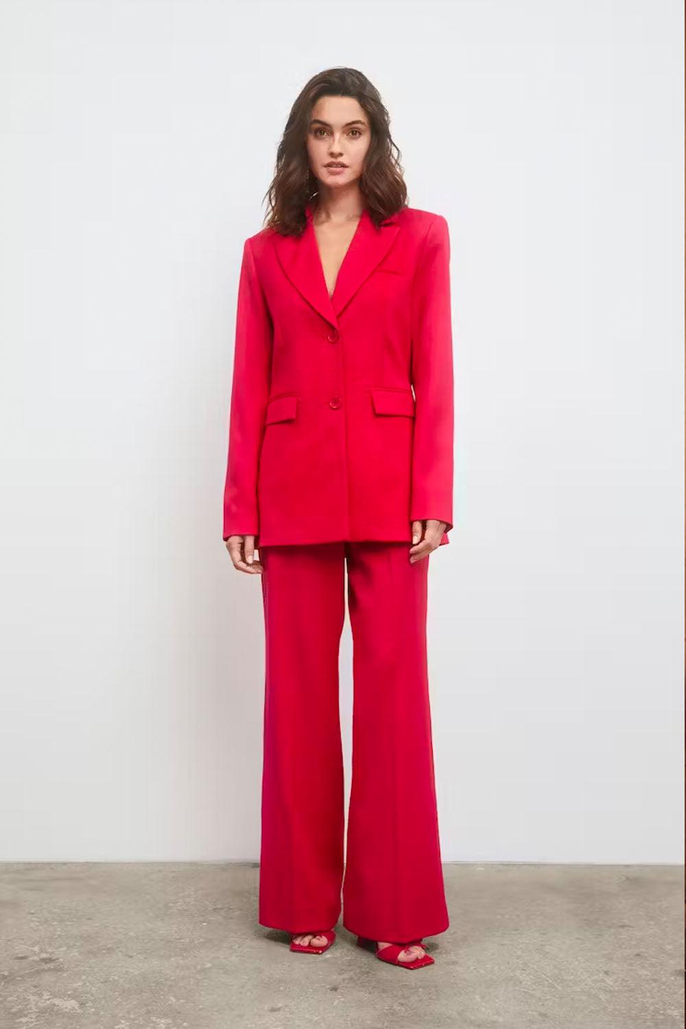 Andrea Blazer Magenta